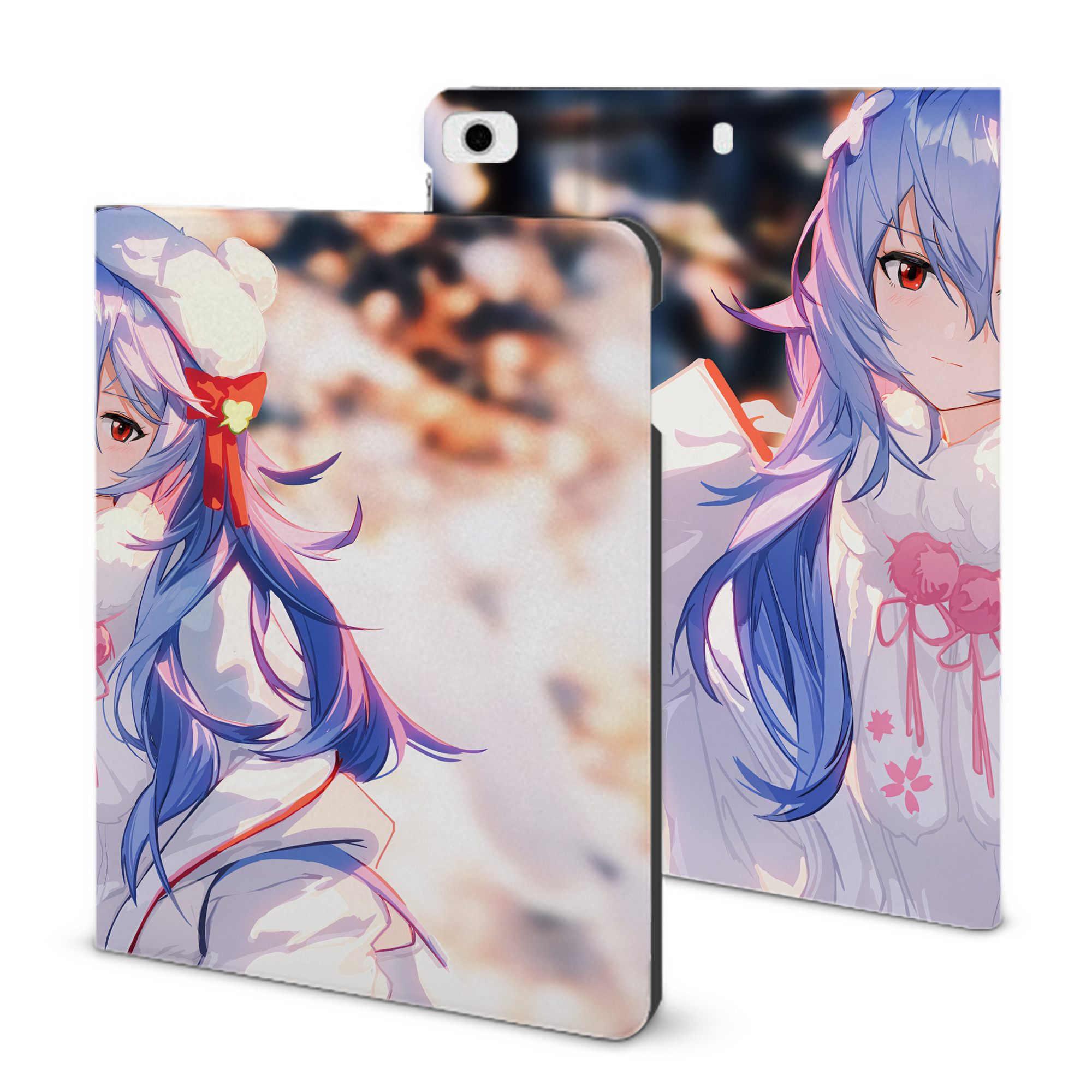（画像用） EVA 新世紀エヴァンゲリオン IPad ケース ブック型 PUレザー TPU 耐衝撃 軽量 薄型 ペン収納なし 全面保護 IPad 各モデル対応